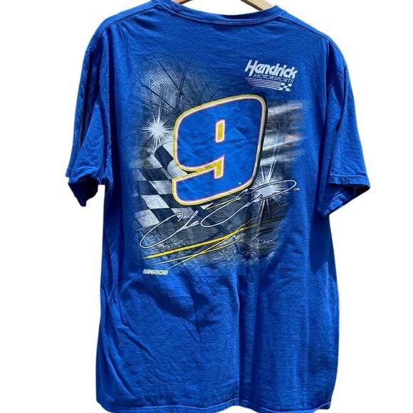 NASCAR Chase Elliott Blue t-shirt Size Large - Picture 2 of 4